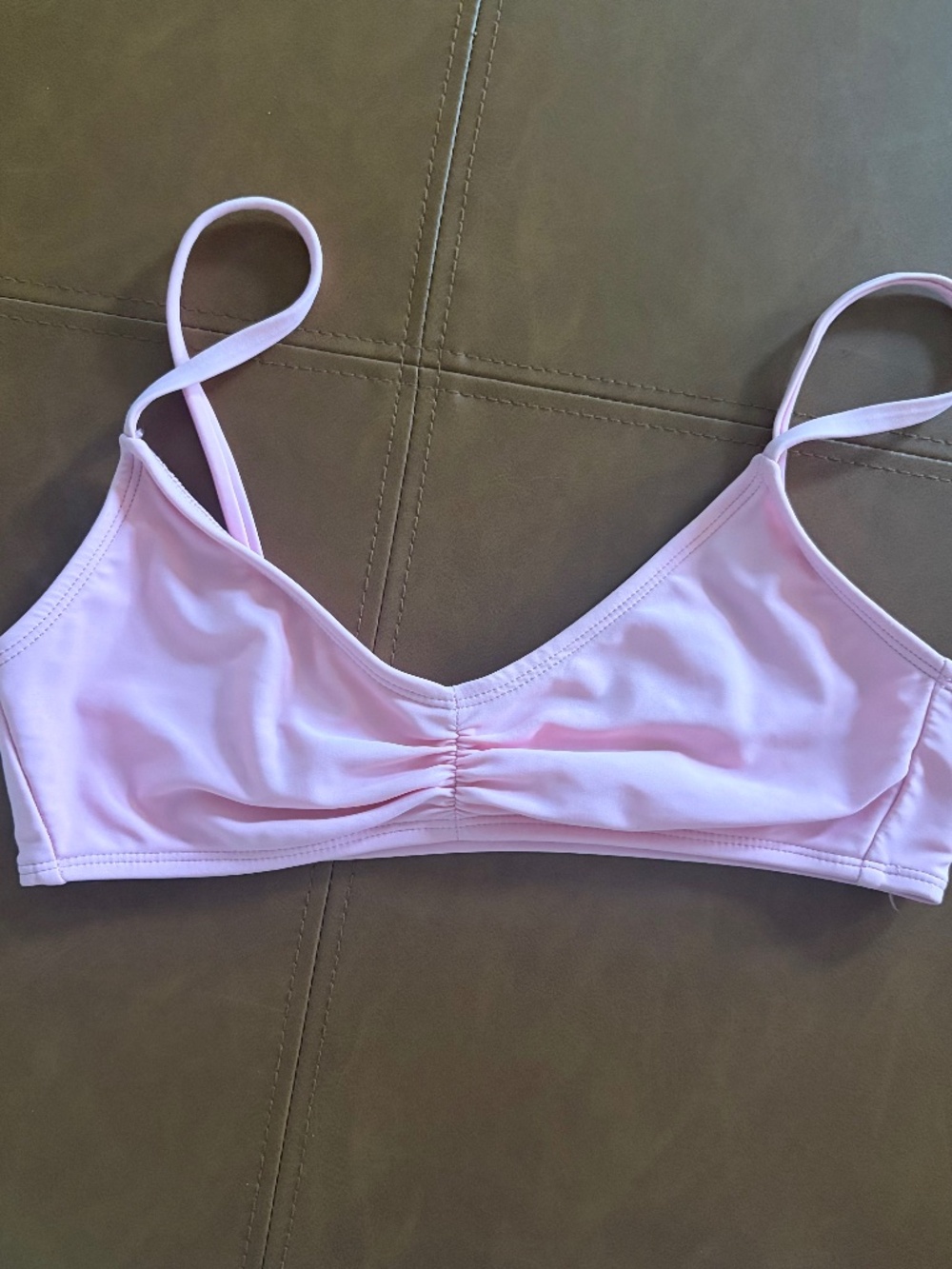Baby Pink womens size medium Xhilaration bikini top summer swim beach vacation